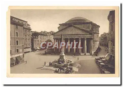 Italie Italia roma Ansichtskarte AK Il Pantheon