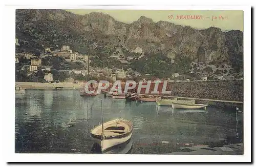 Beaulieu Cartes postales Le port