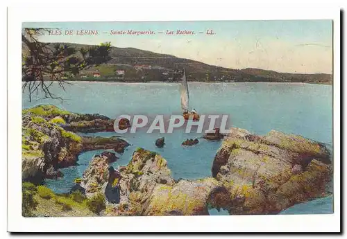 ile de Lerins Cartes postales Sainte Marguerite Les rochers