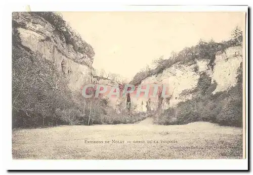 Cartes postales Environs de Nolay Gorge de la Tournee