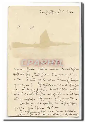 Cartes postales CArte photo Bateau