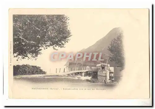 Hautecombe Cartes postales Embarcadere sur le alc du Bourget