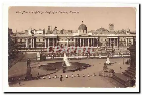 Grande Bretagne london Cartes postales The antional Gallery Trafalgar Square