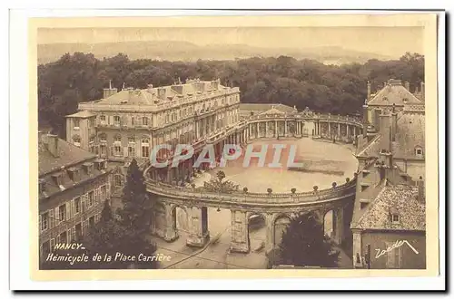 Nancy la coquette Cartes postales Hemicycle de la place Carriere