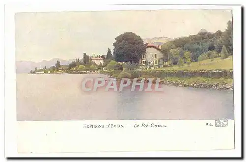 environs d&#39Evian Cartes postales Le pre curieux