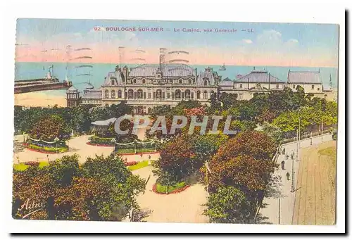 Boulogne sur Mer Cartes postales Le casino vue generale