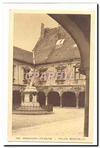 Besancon les Bains Cartes postales Palais Granvelle