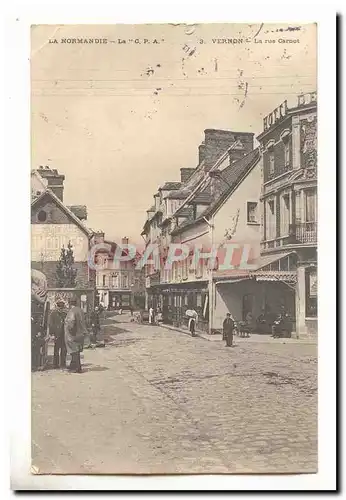 Vernon Cartes postales La rue Carnot