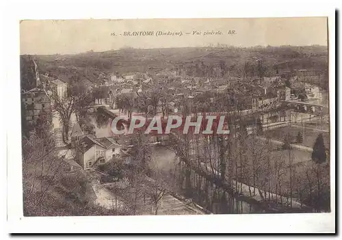 Brantome Cartes postales Vue generale