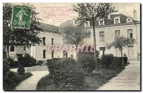 St Martin de la Place Ansichtskarte AK Maison des DAmes pensionnaires La Blairie St Martin