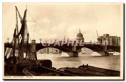 Grande Bretagne Cartes postales Londres London Soutwark Bridge