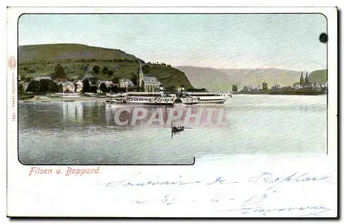 Suisse Cartes postales Filsen u Boppard