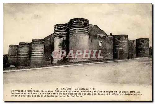 AnGERS Cartes postales le chateau