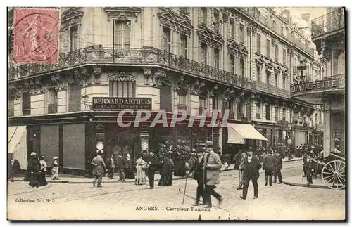 Angers Cartes postales Carrefour Rameau Bernard Arthuis Tournerie