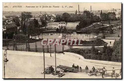 Angers Ansichtskarte AK Panorama sur le jardin des plantes (animee)