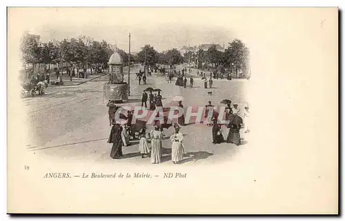 Angers Ansichtskarte AK Le boulevard de la Mairie