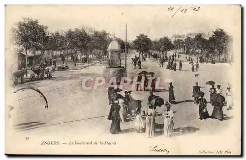 Angers Ansichtskarte AK Le Boulevard de la Mairie