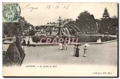 angers Cartes postales Le jardin du Mail