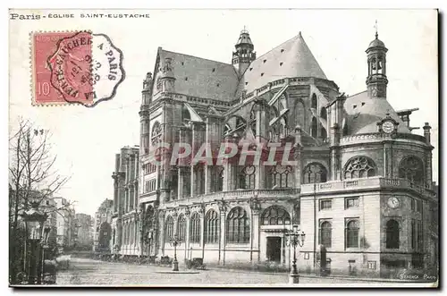 Paris Ansichtskarte AK Eglise Saint Eustache