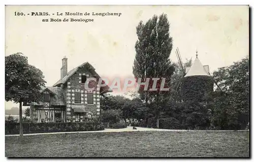 Paris Ansichtskarte AK Le Moulin de Longchamp au bois de Boulogne