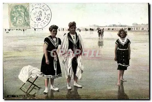 Berck Cartes postales L&#39heure du bain