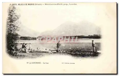 Cartes postales Lourdes Le lac