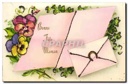 Fantaisie Cartes postales Bonne fete maman