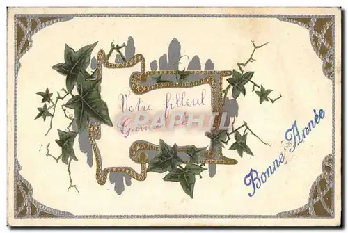 Cartes postales FAntaisie Bonne annee