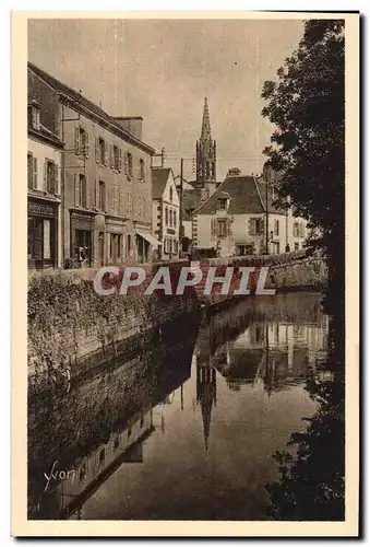 Cartes postales Pont Aven Les quais en bordure de l&#39Aven