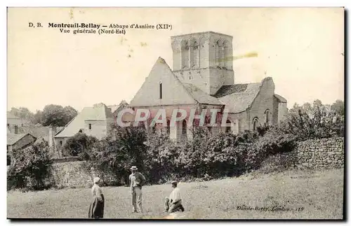 Montreuil-Bellay -CDA - Abbaye d&#39Asniere