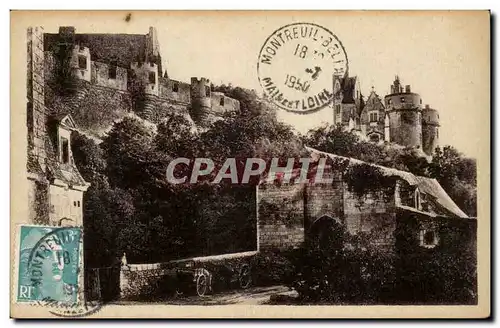 Montreuil-Bellay -CDA - Porte de Ville et Fortifications du Chateau