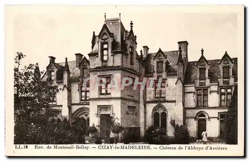 Env Montreuil-Bellay - CDA - Cizay-la-Madeleine - Chateau de l&#39Abbaye d&#39Asnieres