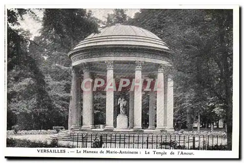 Versailles- Le Hameau de Marie-Antoinaette- Le Temple de l&#39Amour-Ansichtskarte AK