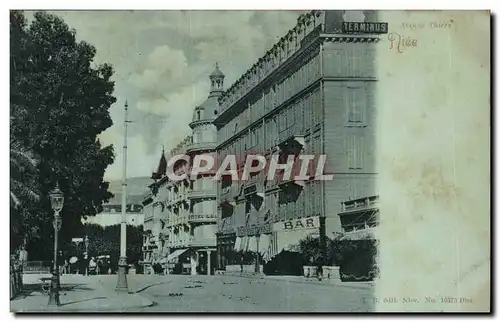 Nice-Avenue Thiers-Cartes postales