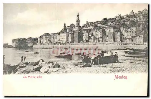 Menton- La Vielle Ville-Ansichtskarte AK