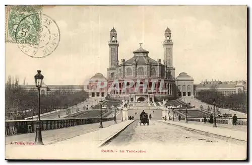 Paris-Le Trocadero-Cartes postales