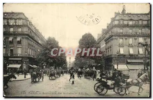 Paris- Boulevard des Italiens -Cartes postales