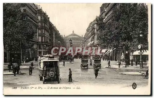 Paris- Avenue de l&#39Opera -Cartes postales