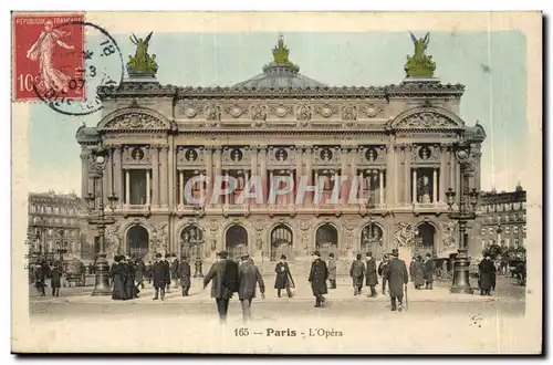 Paris- L&#39Opera -Cartes postales