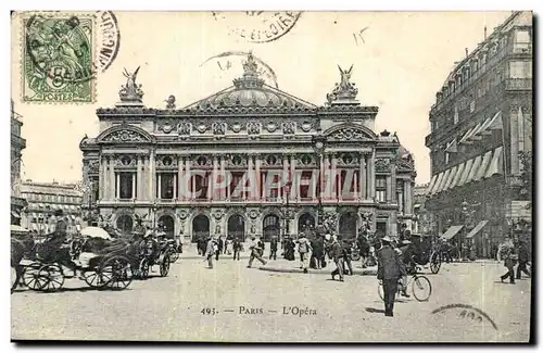 Paris- L&#39Opera - Cartes postales