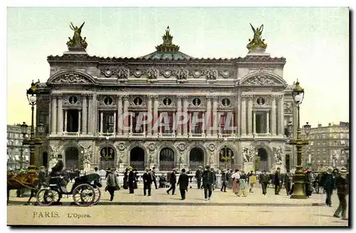 Paris- L&#39Opera - Cartes postales