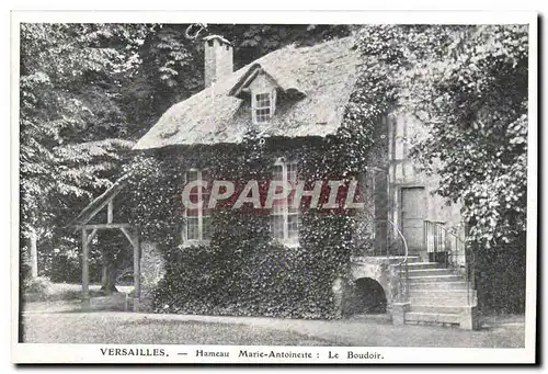 Versailles- Hameau de Marie-Antoinette: Le Boudoir -Cartes postales