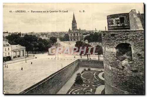 Angers- Panorama sur le Quartier Saint-Laud -Ansichtskarte AK