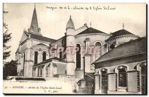 Angers- Abside de l'Eglise Saint-Laud -Cartes postales