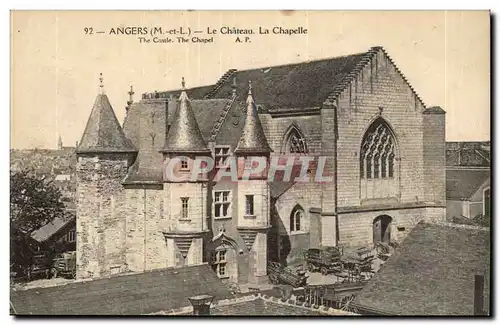 Angers- Le Chateau la Chapelle - Cartes postales