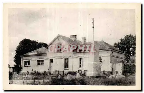 Milly L&#39Ecole et le Monument- Cartes postales