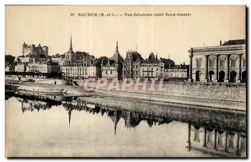 Saumur Cartes postales Vue generale (cote Nord Ouest)