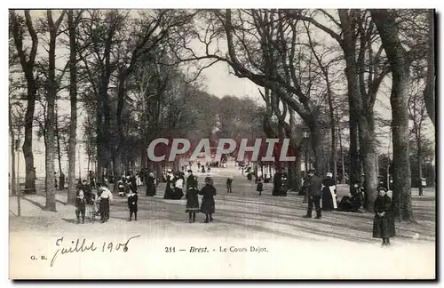 Brest Cartes postales Le cours Dajot