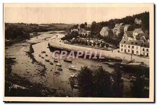 Pont Aven Cartes postales L&#39estuaire de l&#39Aven et le petit port