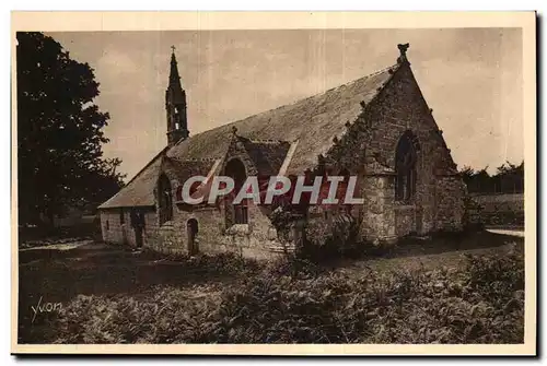 Pont Aven Ansichtskarte AK La chapelle Tremalo au bois d&#39amour